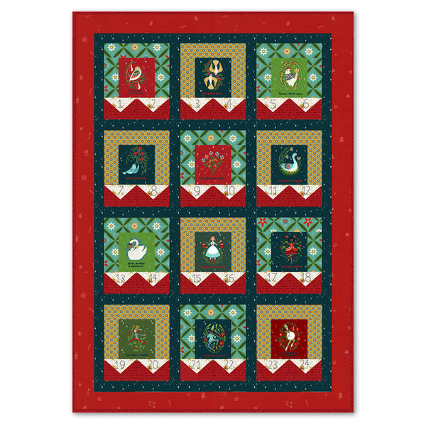 12 Days of Christmas Quilt Kit