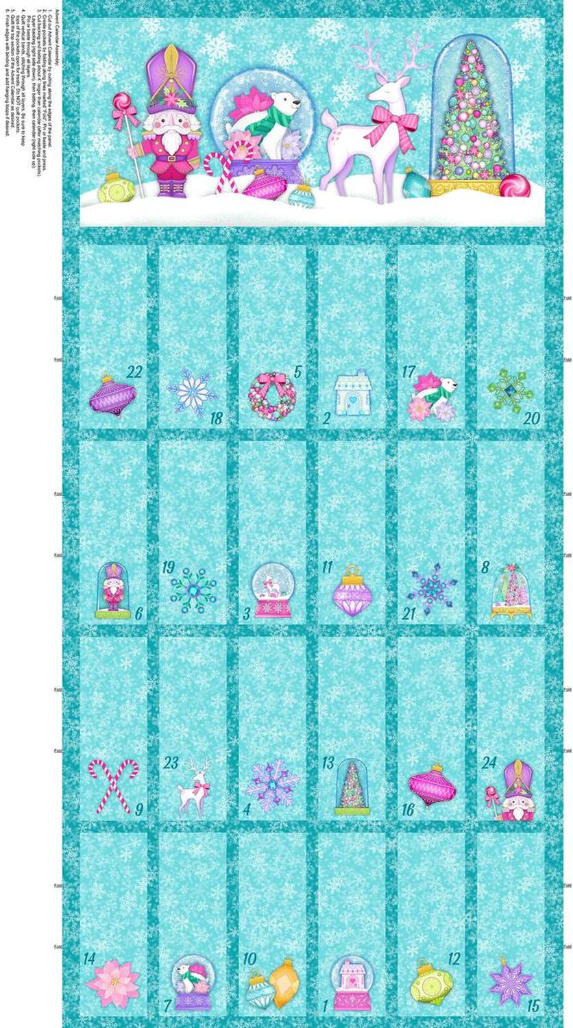Advent Calendar Kit - Merry and Bright