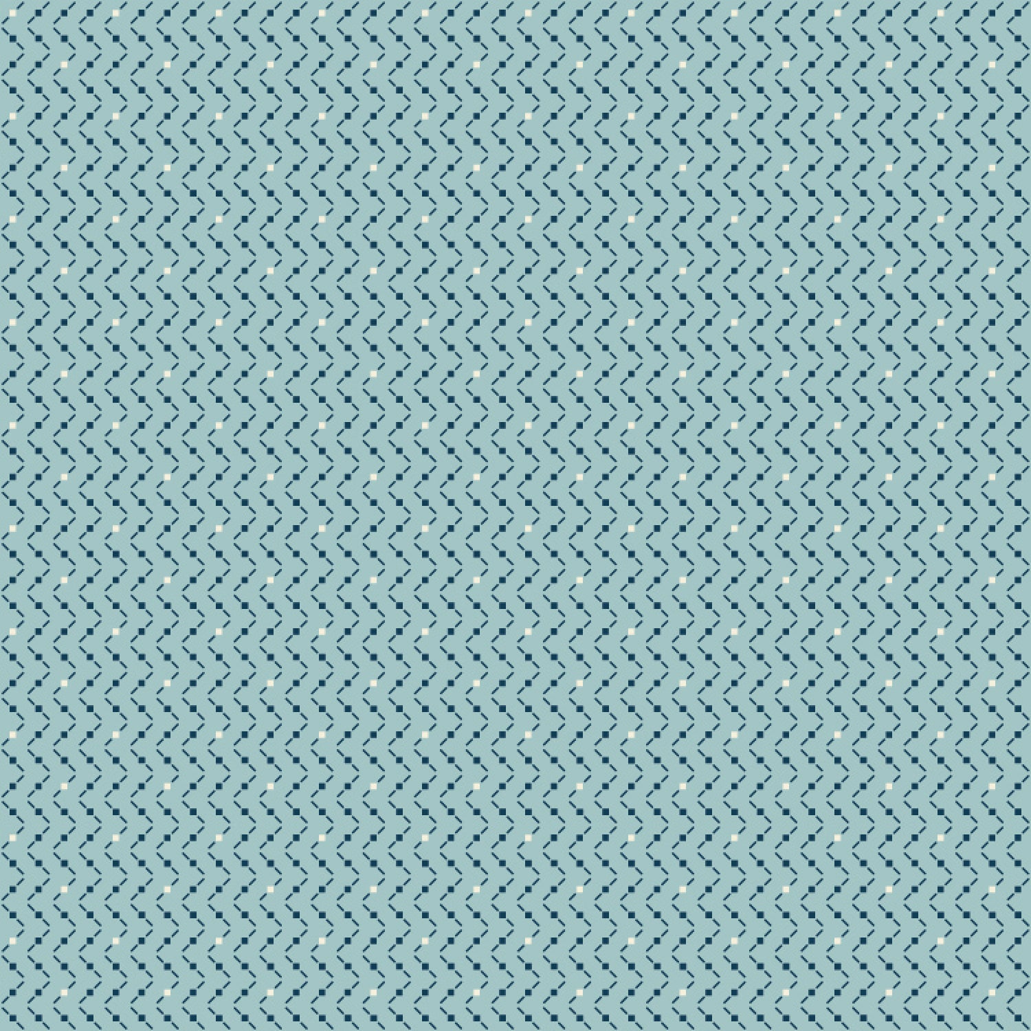 Beyond Time - Criss Cross Powder Blue - Cotton Fabric
