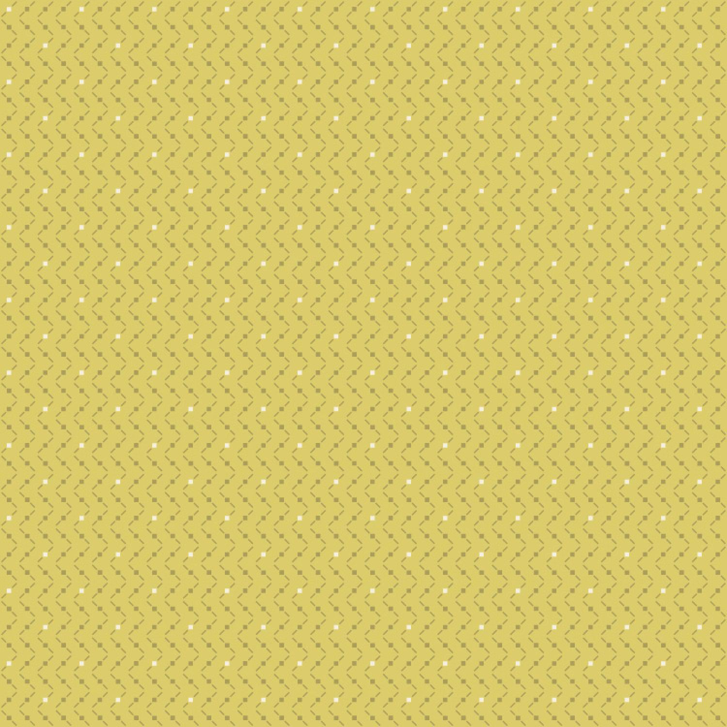 Beyond Time - Criss Cross Sweet Sunshine - Cotton Fabric