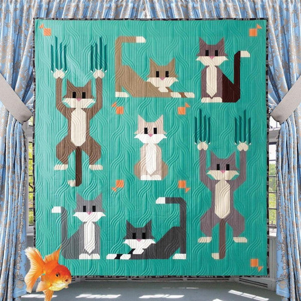 Cat Scratch Quilt Pattern
