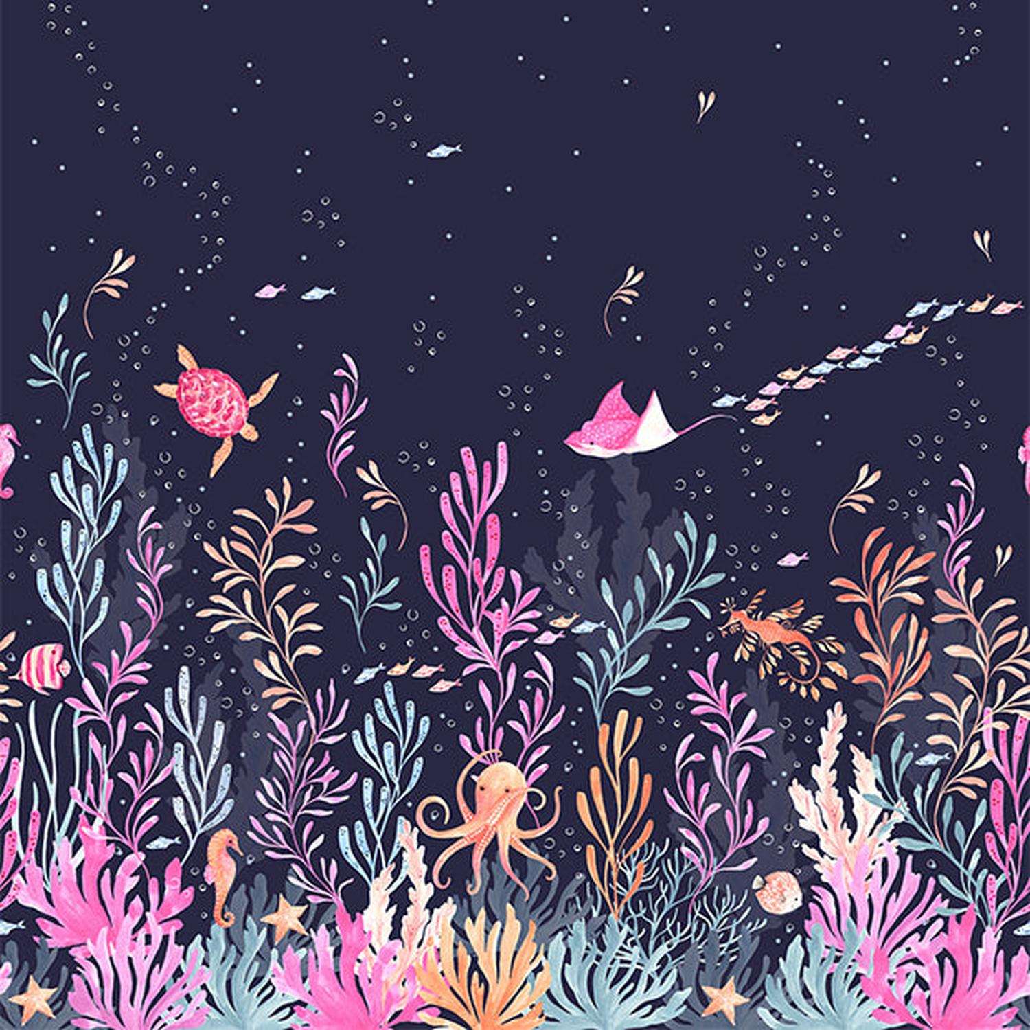 Coral Coast - Sea Life - Cotton Fabric