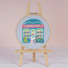 Cross Stitch Kit - Cosy Corner Bookshop