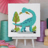 Cross Stitch Kit - Junior - Dinosaur