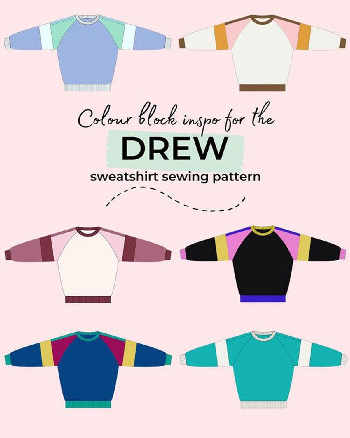 Drew Sweatshirt Pattern