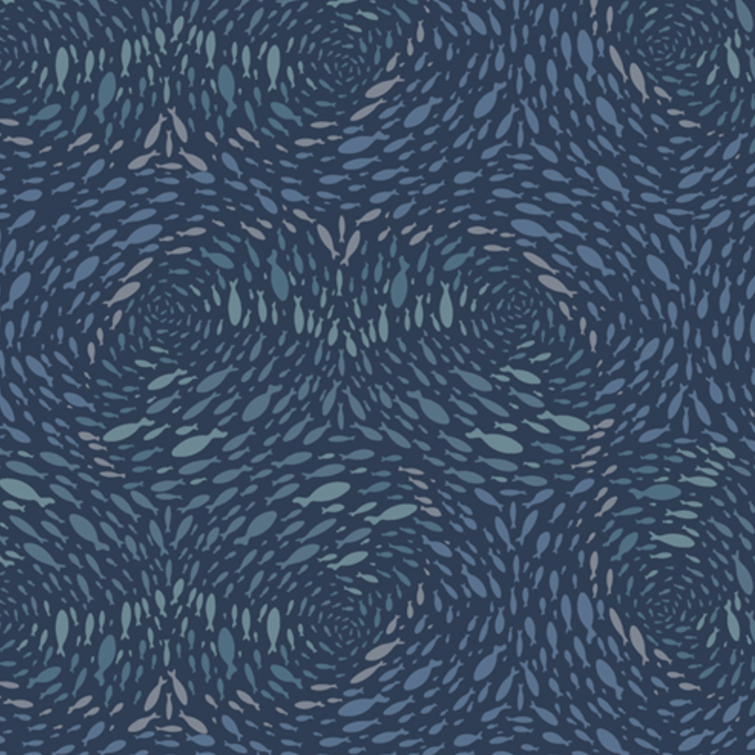 Cotton Jersey - Saltwater Stream