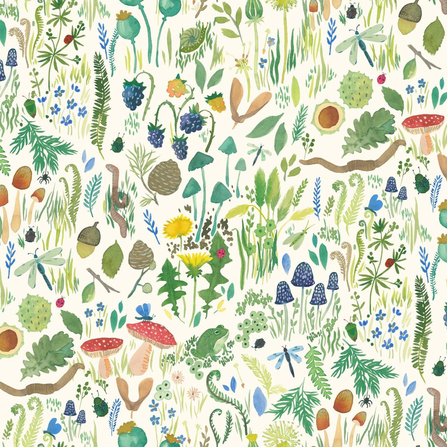 Garden Explorer - Spring - Cotton Fabric