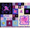 Ruby Star Glow Garden - Fairytale - Fabric Panel