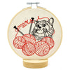 Kitten with Knitting - Full Embroidery Kit