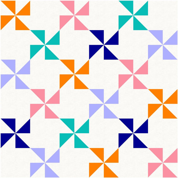 Learn to Quilt: Pinwheel