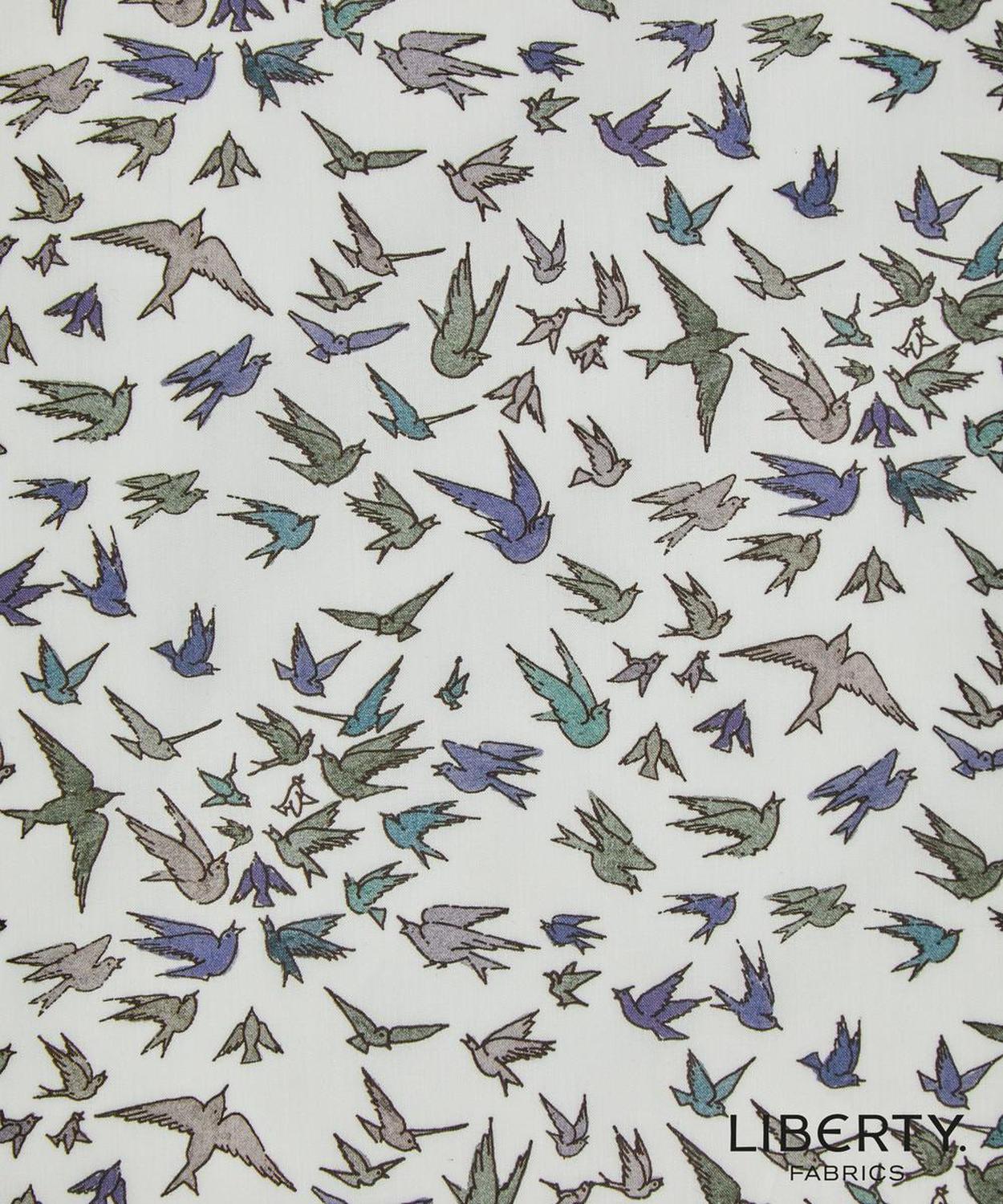 Liberty Tana Lawn Fabric - Choir of Flyers