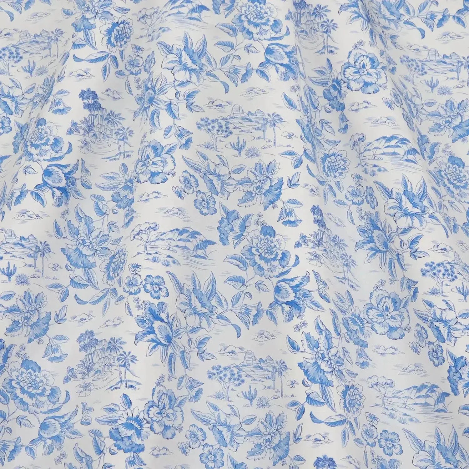 Liberty Tana Lawn Fabric - Delft Lagoon