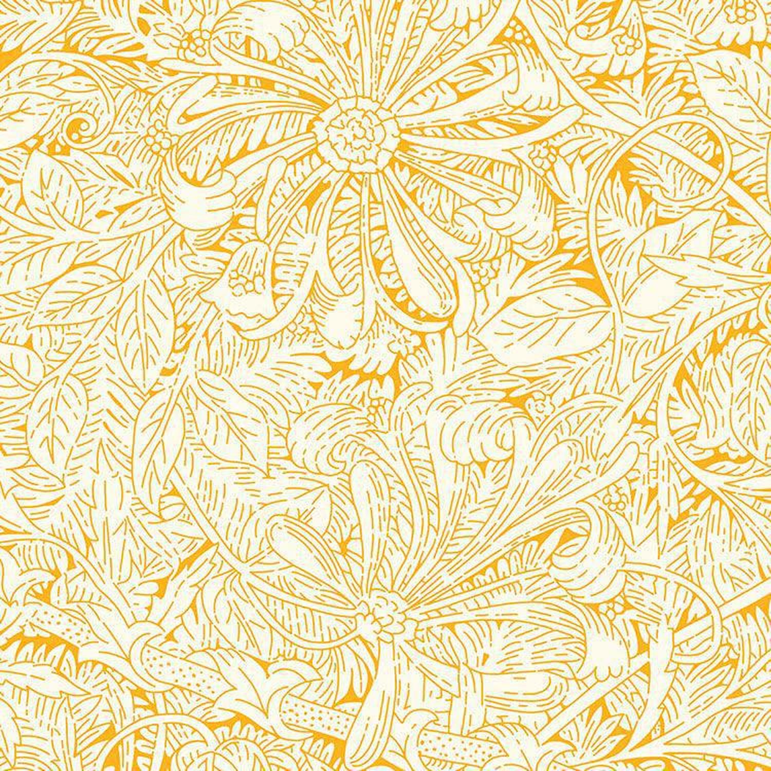 Liberty Tana Lawn Fabric - Indigo Morris