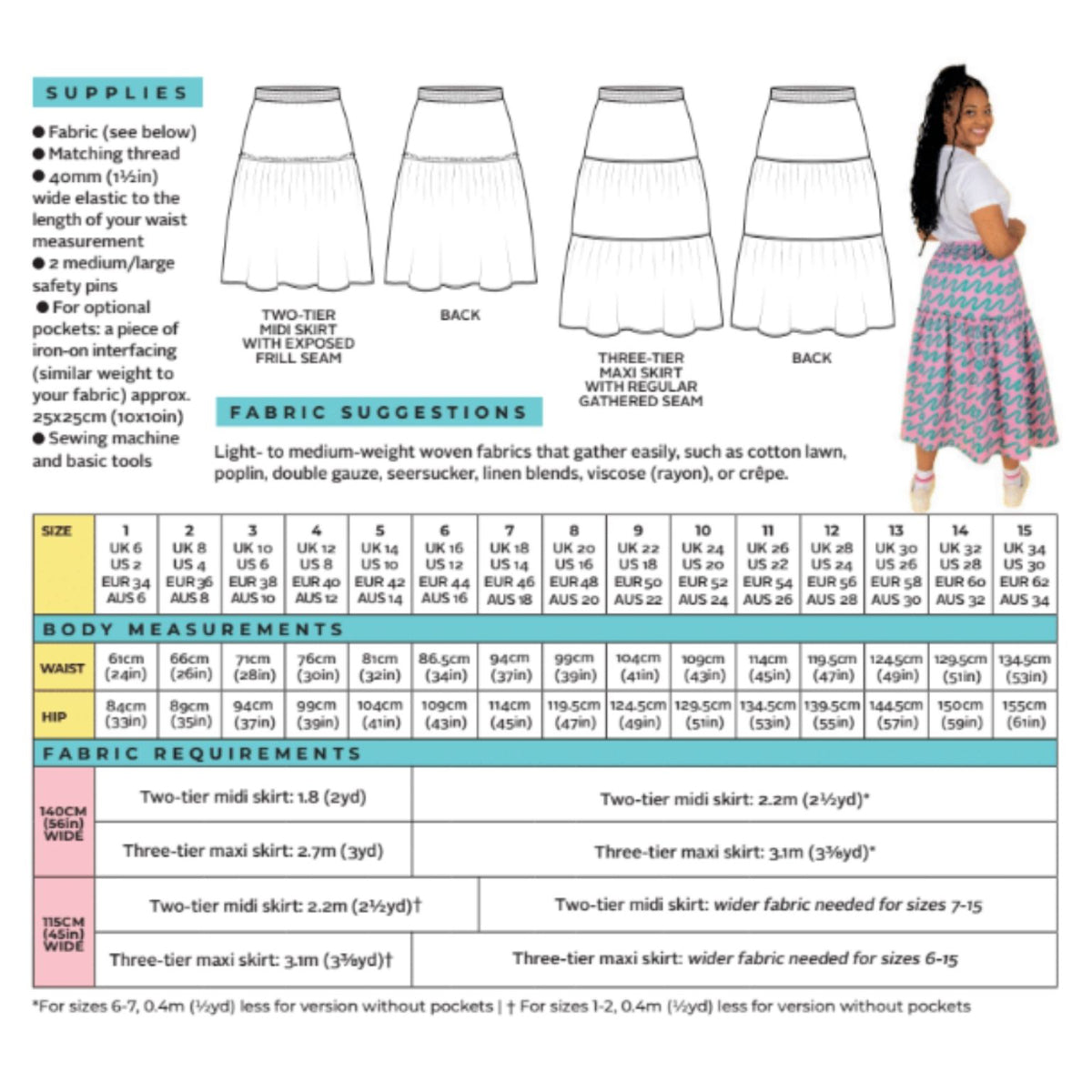 Luella Skirt Pattern