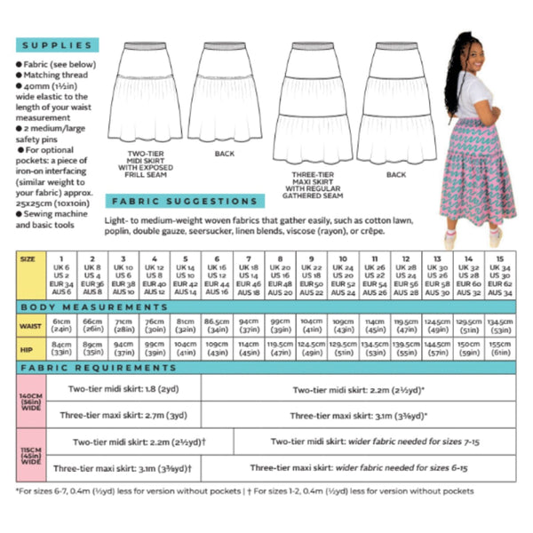 Luella Skirt Pattern