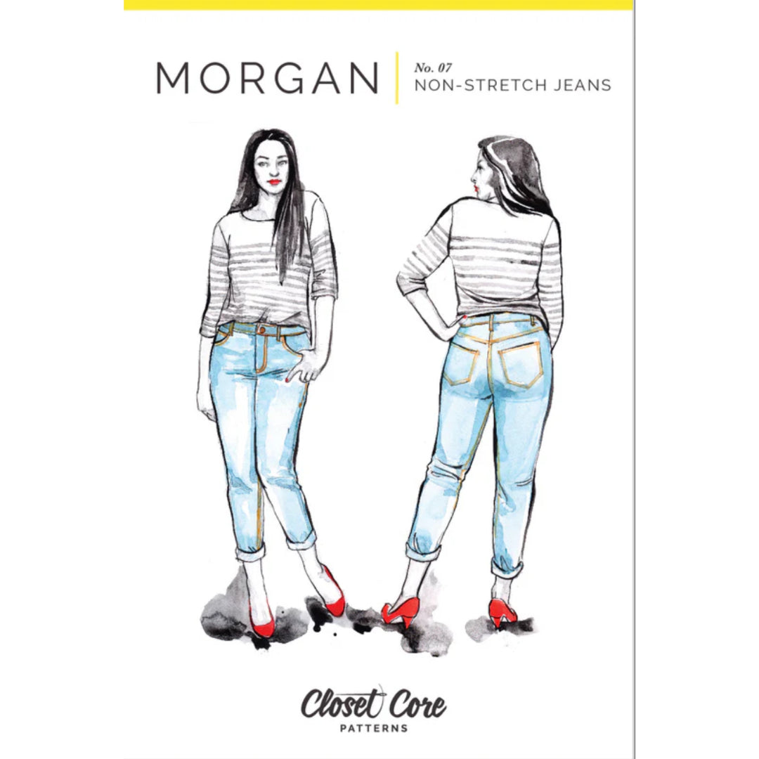 Morgan Boyfriend Jeans Pattern