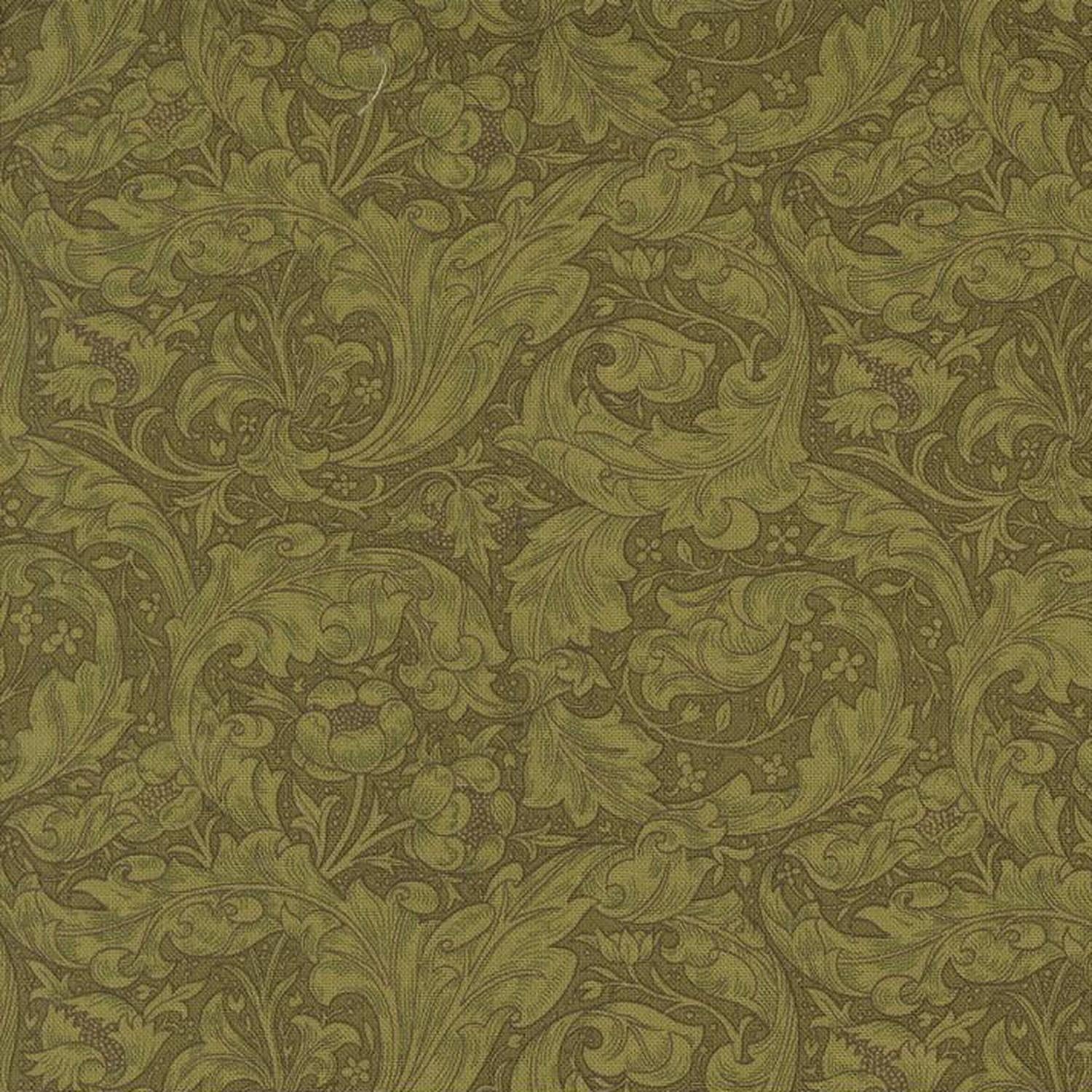 Morris Manor - Bachelors Button Sage - Cotton Fabric