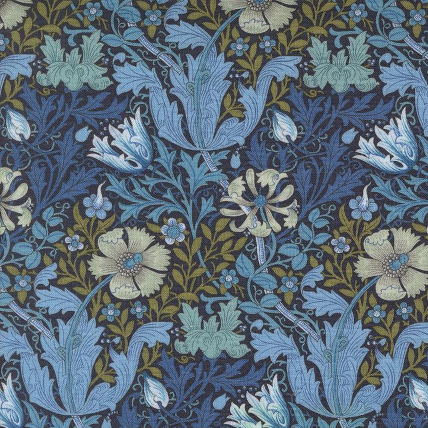 Morris Manor - Compton Florals Twilight - Cotton Fabric