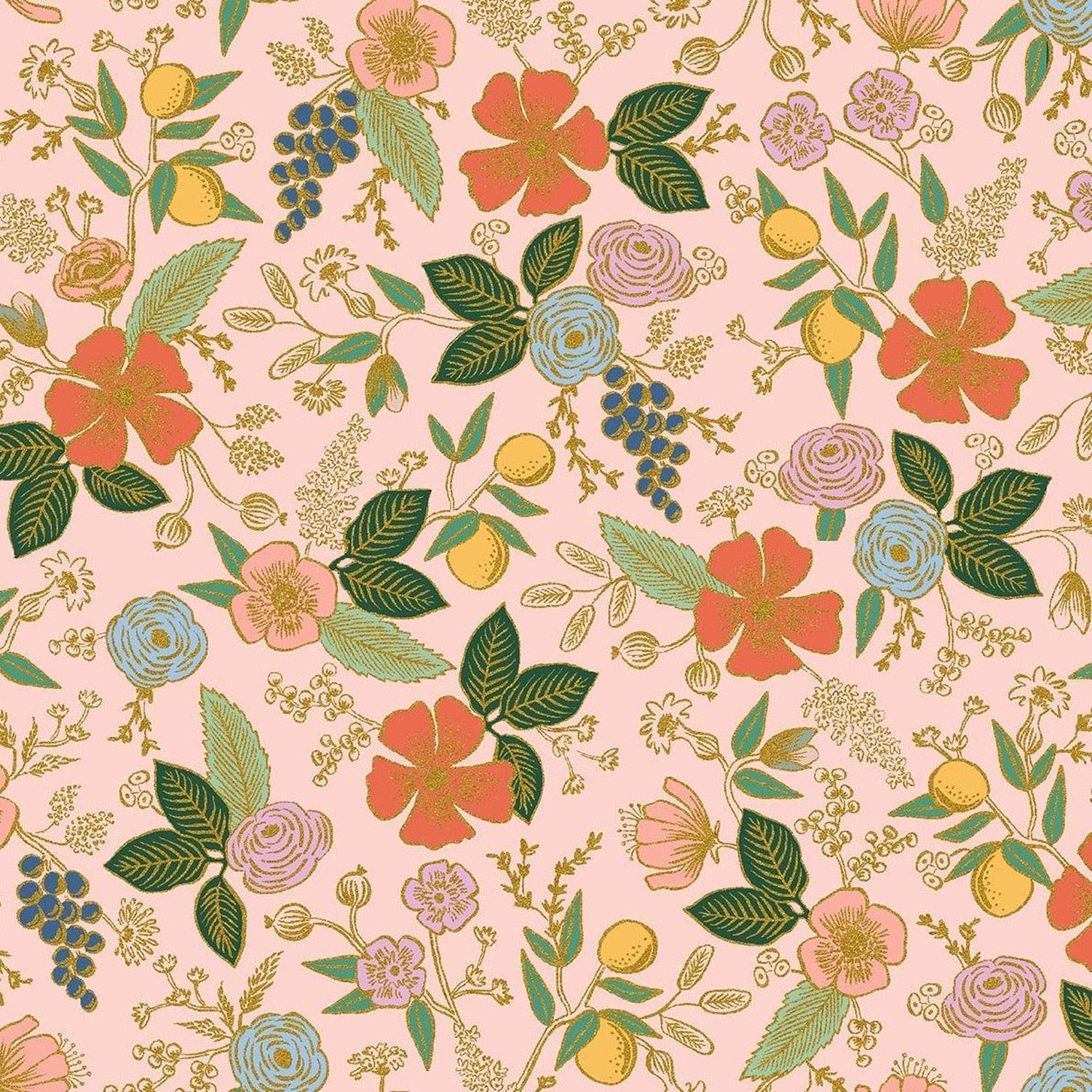 Orchard by Rifle Paper Co - Colette Blush - Cotton