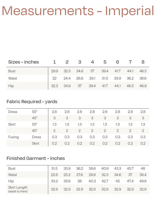 Papercut Axis Dress / Skirt Pattern