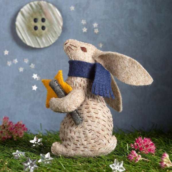Prof Hare Stargazer Embroidery Felt Craft Kit
