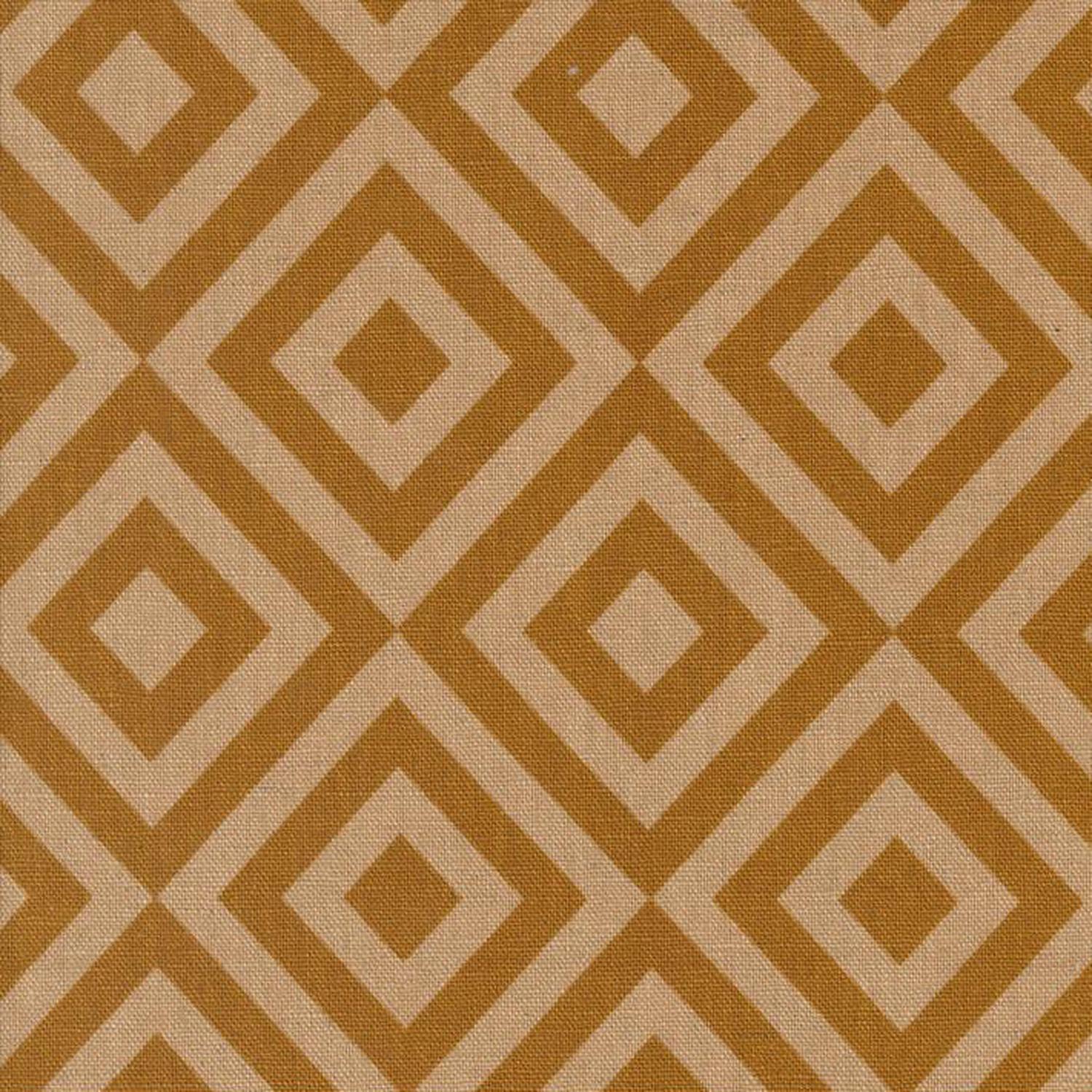 Rainier Glacier Peak - Linen Canvas Fabric