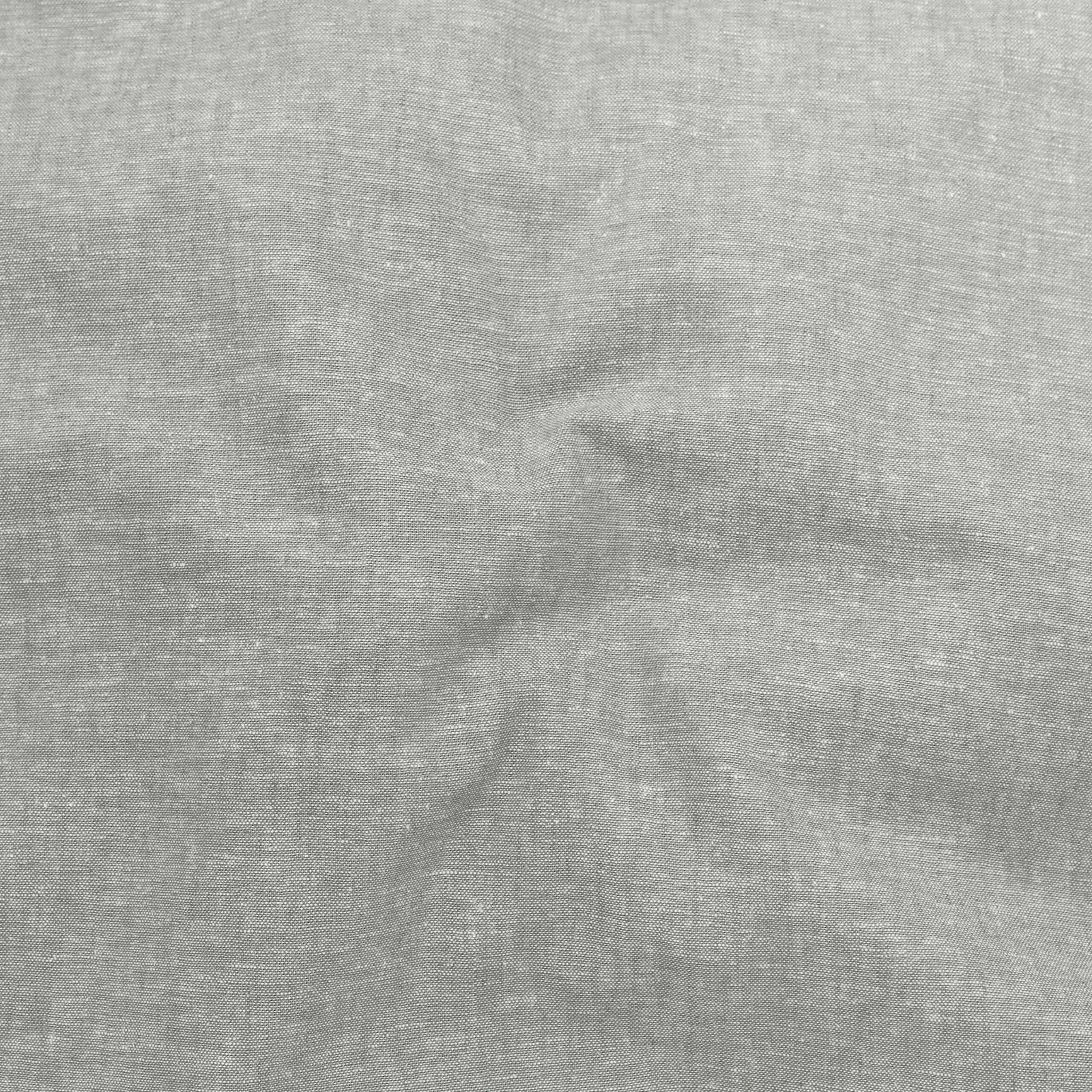 Yarn Dye Linen Fabric - Dolphin Grey