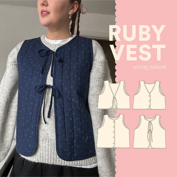 Ruby Vest - PDF Pattern