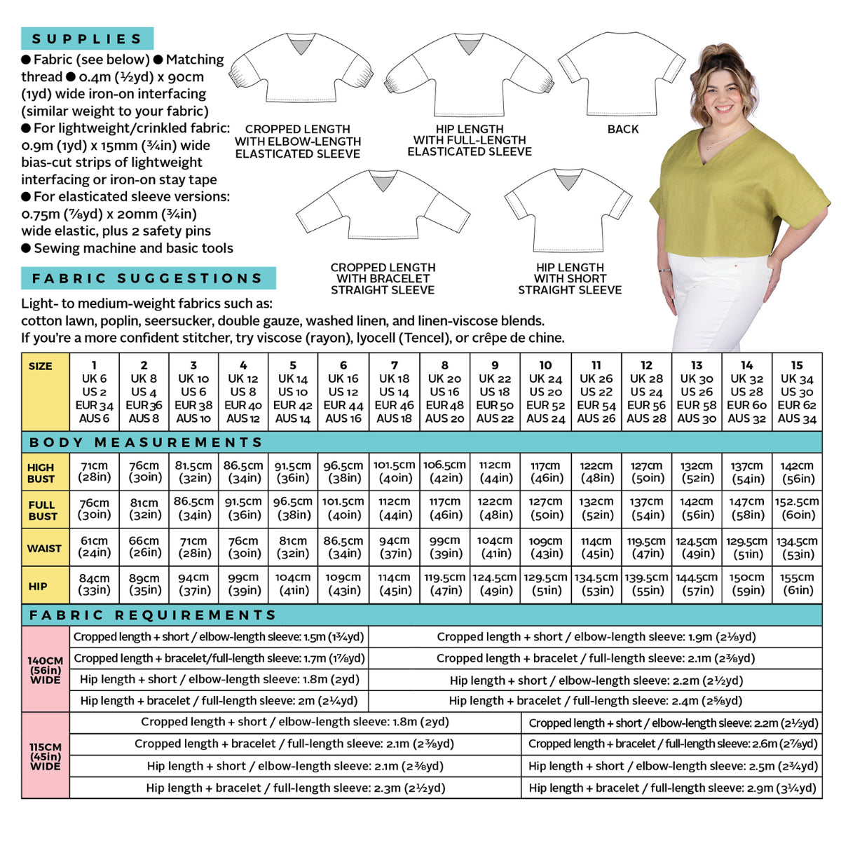 Samara Top Pattern