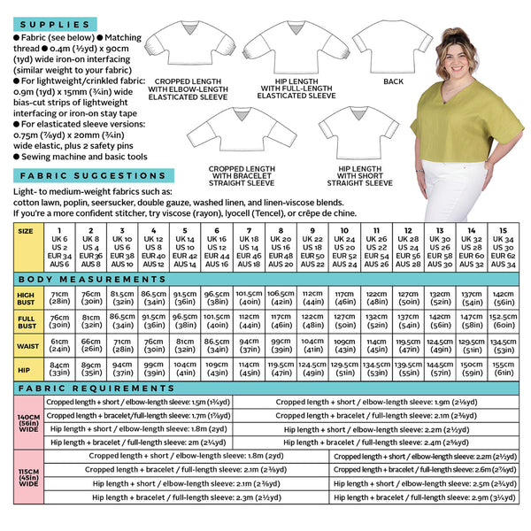 Samara Top Pattern