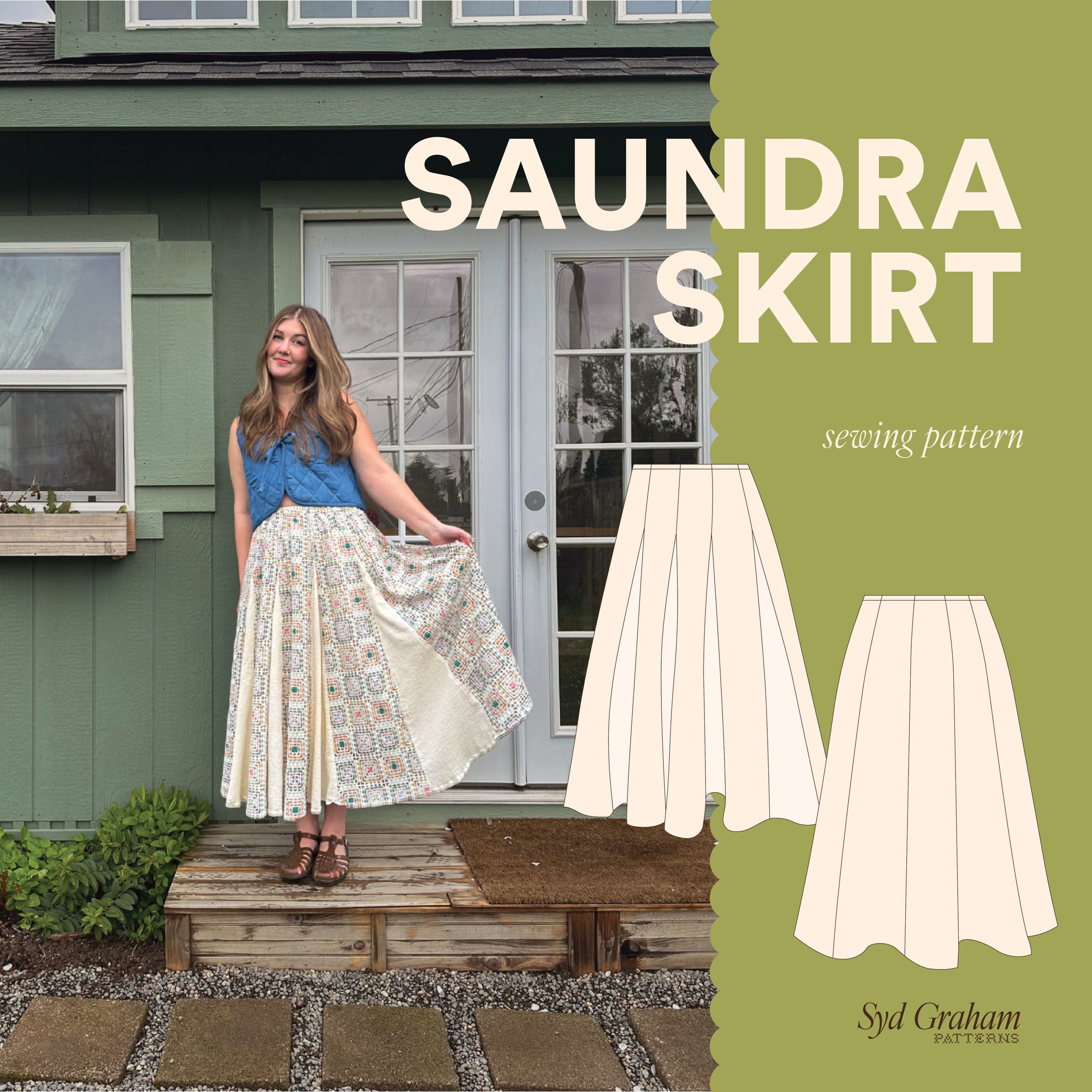 Saundra Skirt - PDF Pattern