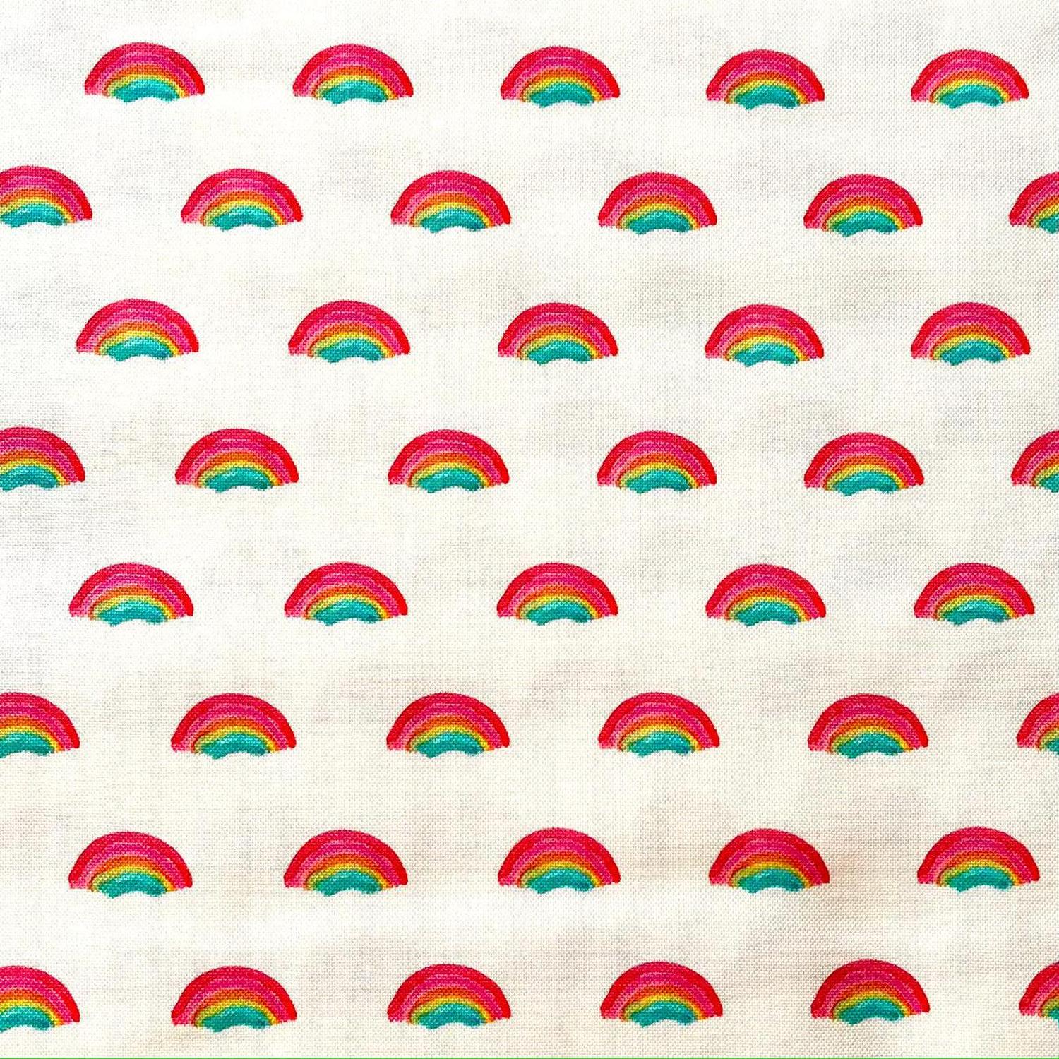 Secret Garden by Wee Blue Bell Rainbows Cotton Fabric
