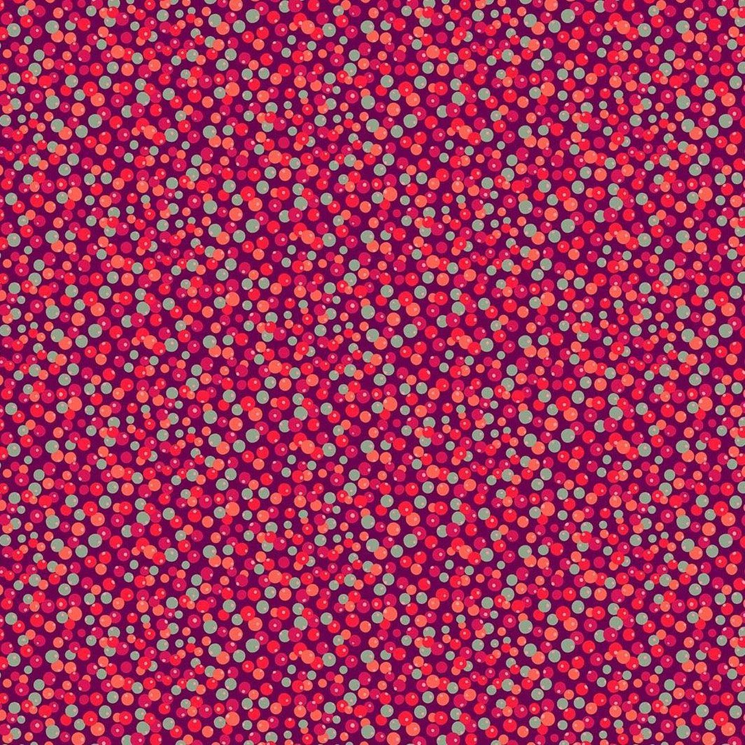 Splendor - Berries Burgundy - Cotton