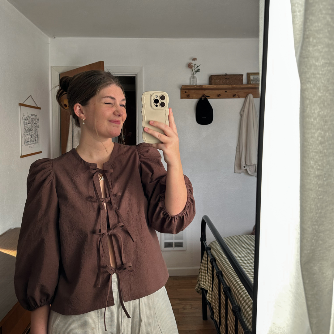 Syd Tie Top & Dress - PDF Pattern