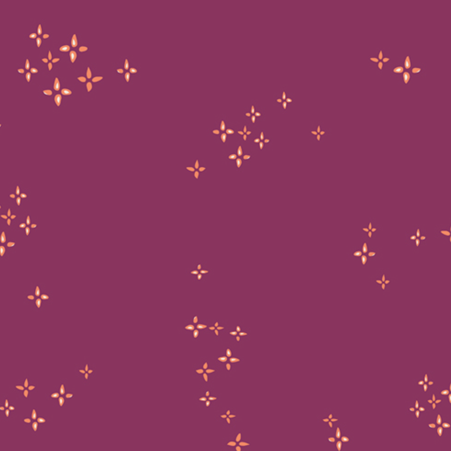 Cotton Jersey - Twinklestar Berry