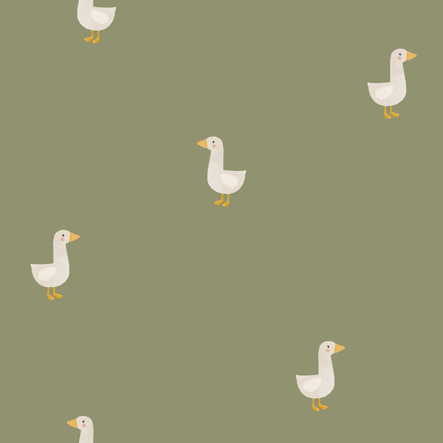 Waterproof Canvas - Ducks