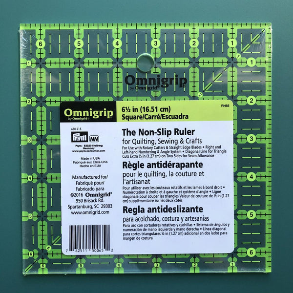 6.5" Square Ruler