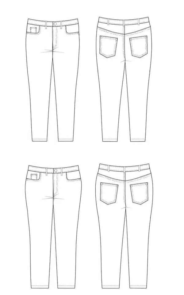 Ames Jeans Pattern