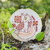 Folk Fox - Full Embroidery Kit