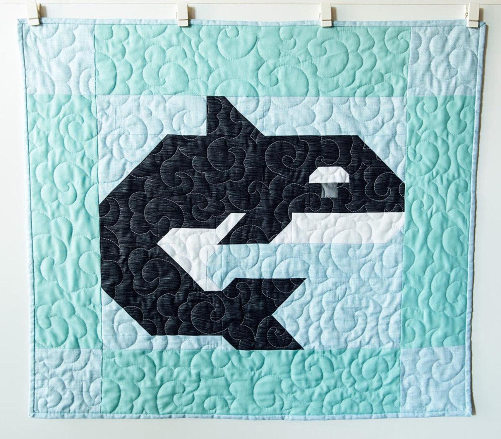 Orca Whale Quilt Kit