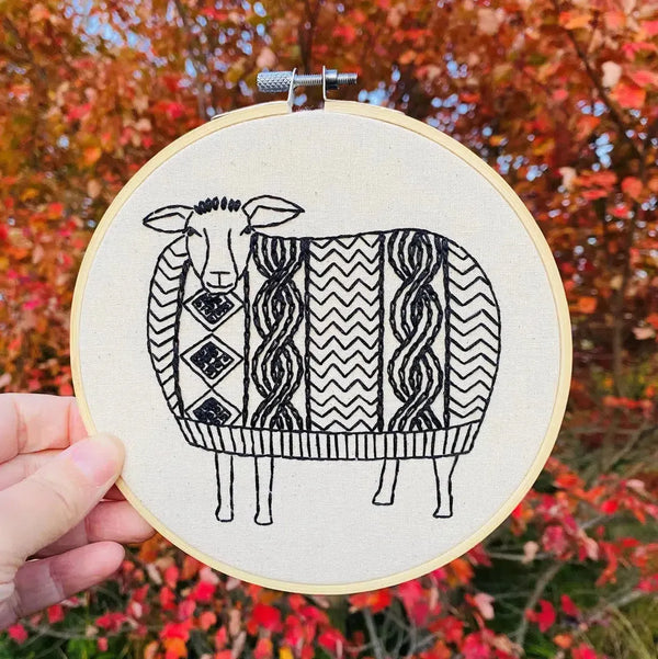 Sweater Weather - Full Embroidery Kit