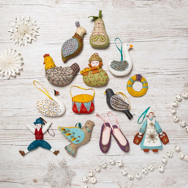 12 Days of Christmas Embroidery Book