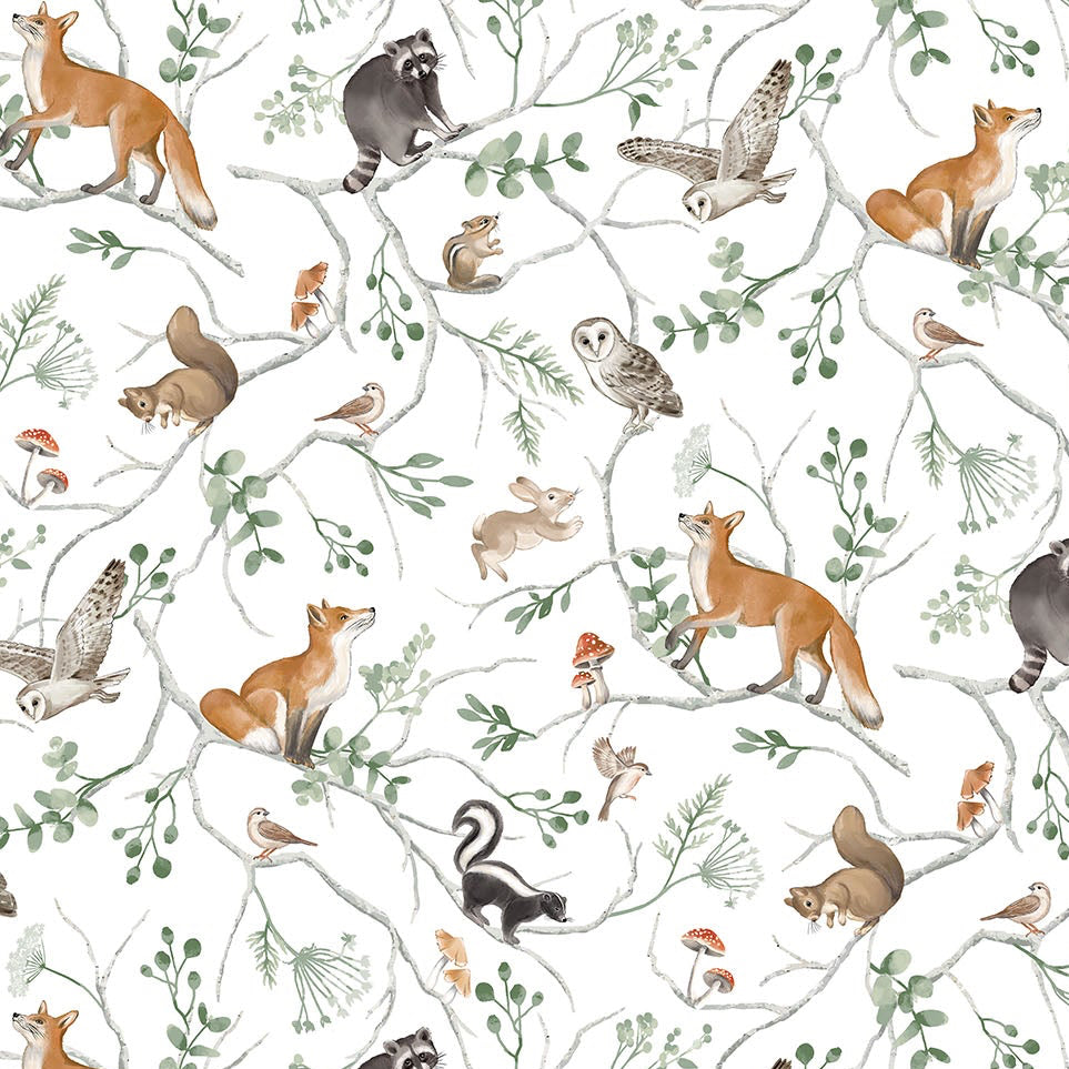 Tanglewood - Animal Vine - Cotton Fabric