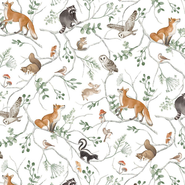 Tanglewood - Animal Vine - Cotton Fabric