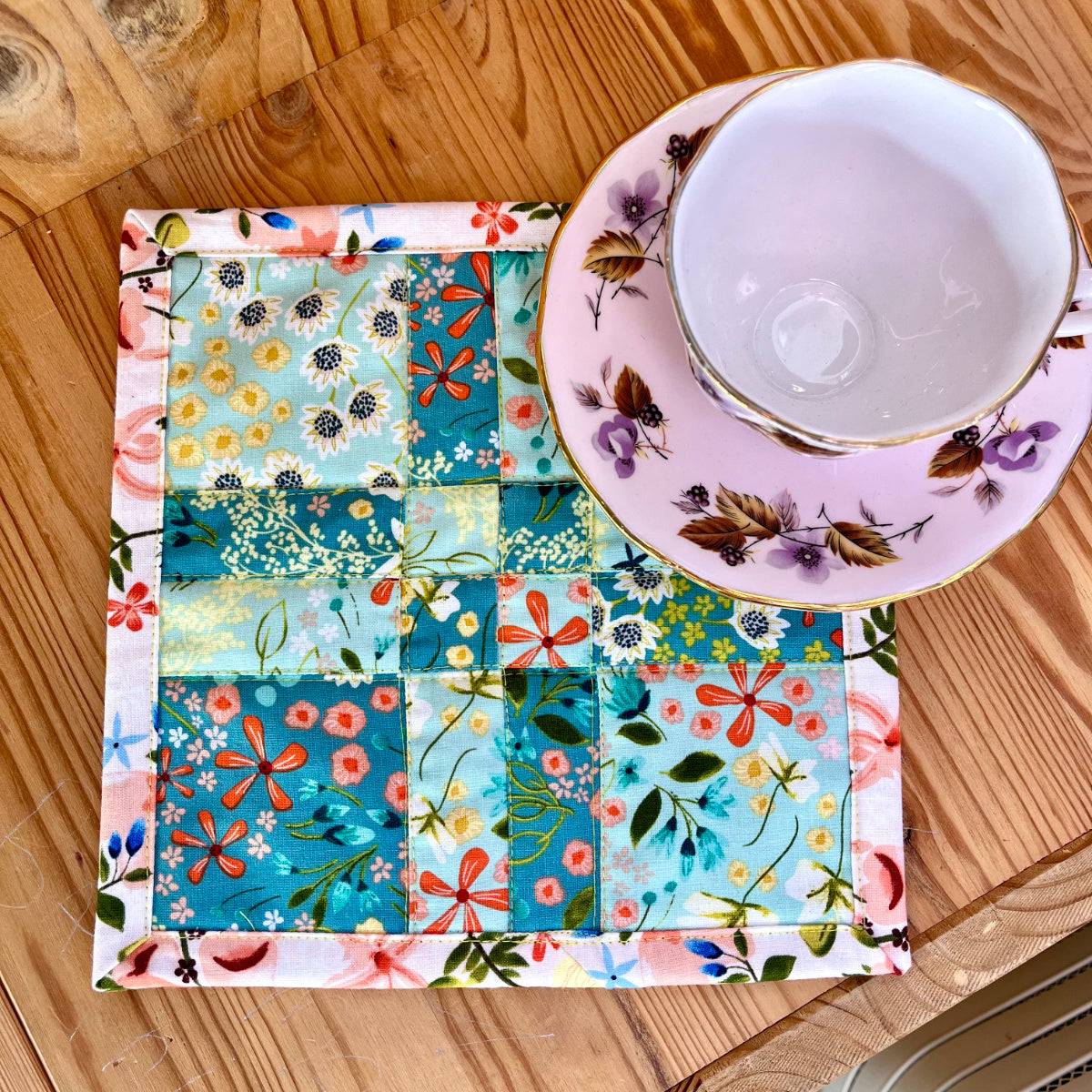 Learn to Quilt: Disappearing 4-Patch