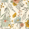 Woodland and Wildflowers - Wonder Florals Cream - Cotton