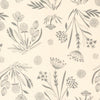 Woodland and Wildflowers - Foraged Finds Cream - Cotton