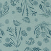 Woodland and Wildflowers - Foraged Finds Bluestone - Cotton