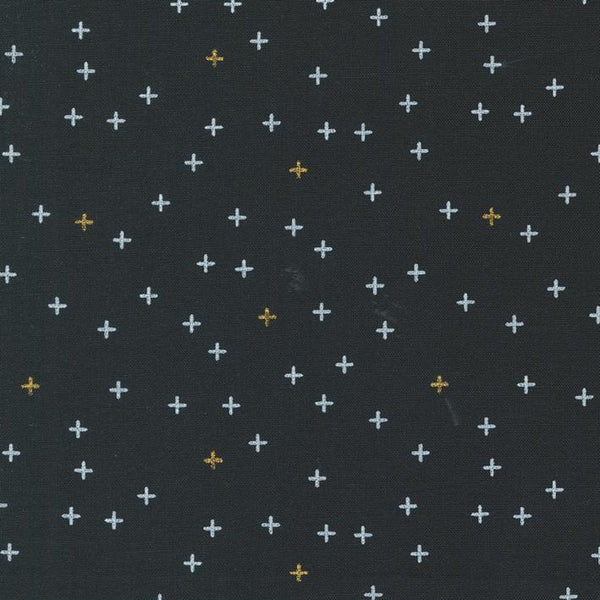 Shimmer by Zen Chic - Plus Ebony - Cotton Fabric