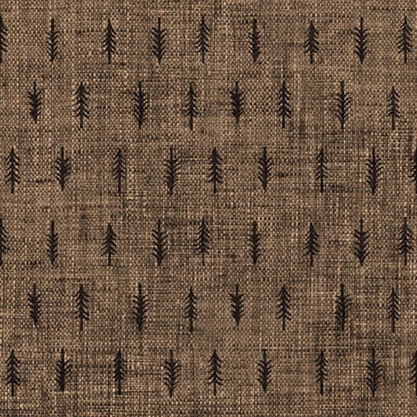 Snowdrift - Trees - Cotton Fabric